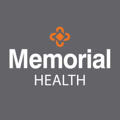 Logo for sponsor Memorial Health